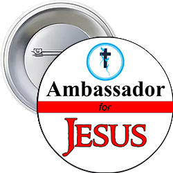 'Ambassador for Jesus' Button Design 'Ambassador for Jesus' Button Design