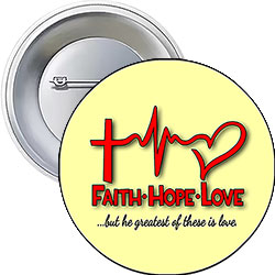 'Faith Hope Love' Button Design 'Faith Hope Love' Button Design