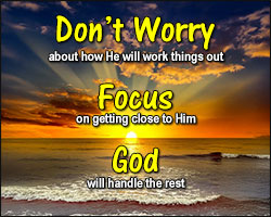 'God Will Handdle the Rest' Poster Design