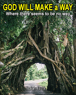 'God Will Make a Way' Poster Design