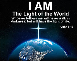'I AM the Light of the World' Poster Design