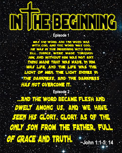 'In the Beginning' Poster Design 'In the Beginning' Poster Design