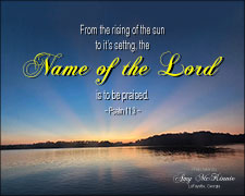 'Naame of the Lord' Poster Design