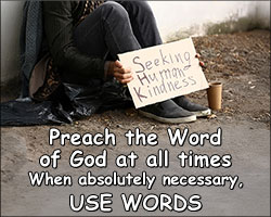 'Preach the Word of God 01' Poster Design 'Preach the Word of God 01' Poster Design