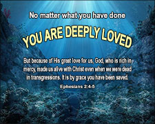 'You Are Deeply Loved' Poster Design