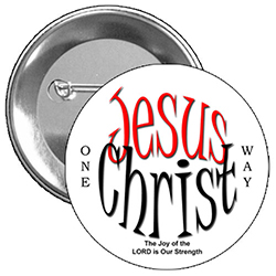 List of Products for the 'Jesus Christ: One Way' Designs